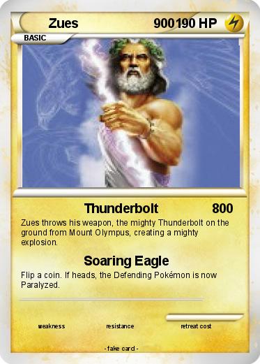 Pokemon Zues                     9001