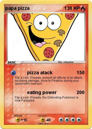 Pokemon papa pizza