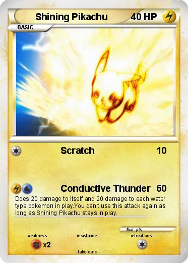 Pokemon Shining Pikachu