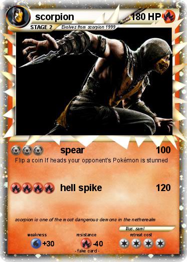 Pokemon scorpion
