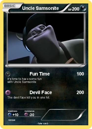 Pokemon Uncle Samsonite