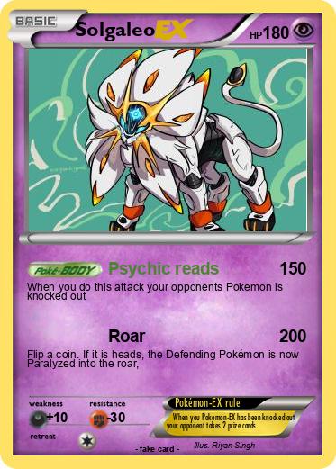 Pokemon Solgaleo