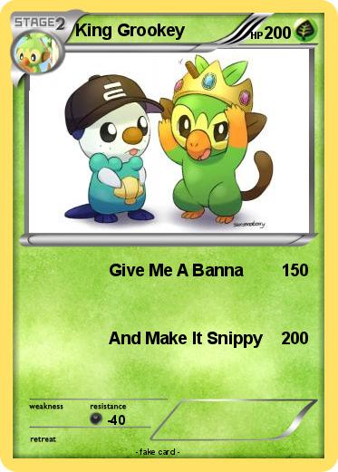 Pokemon King Grookey