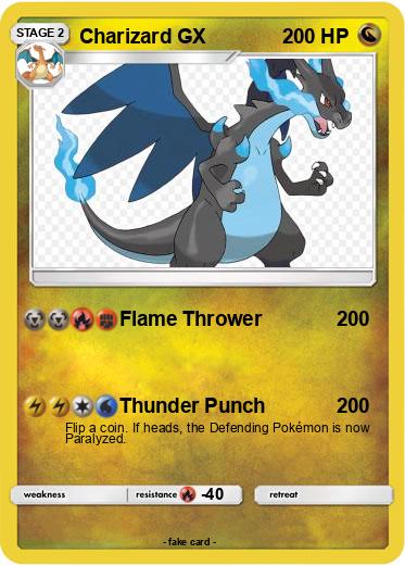 Pokemon Charizard GX