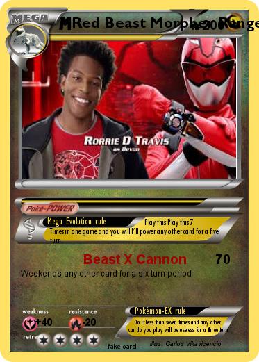 Pokemon Red Beast Morpher Ranger