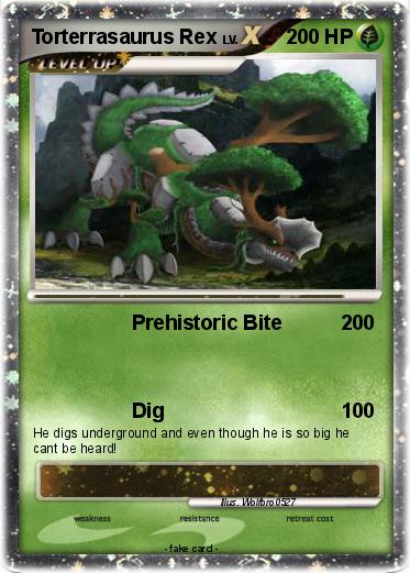 Pokemon Torterrasaurus Rex