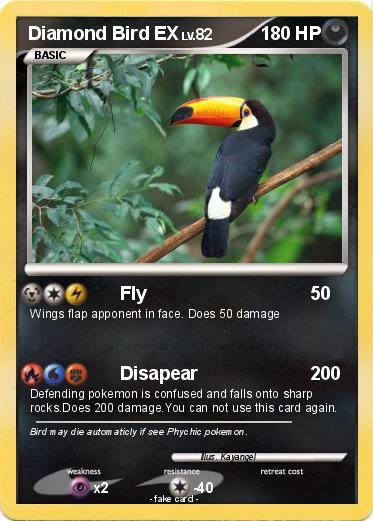 Pokemon Diamond Bird EX