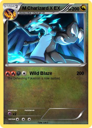 Pokemon M Charizard X EX