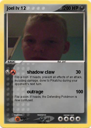 Pokemon joel lv 12