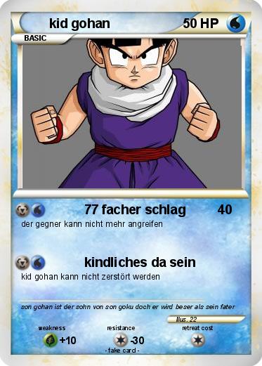 Pokemon kid gohan