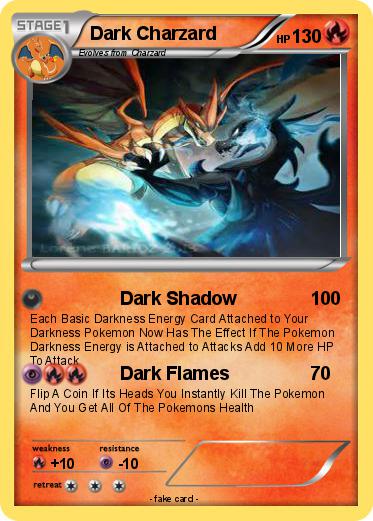 Pokemon Dark Charzard