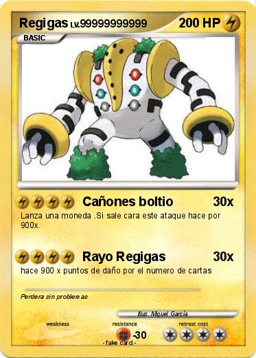Pokemon Regigas
