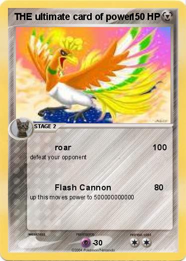 Pokemon THE ultimate card of power