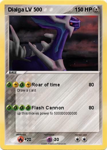 Pokemon Dialga LV 500