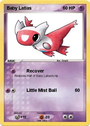 Pokemon Baby Latias
