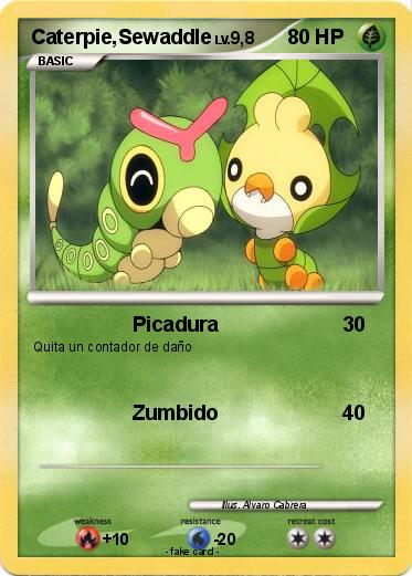 Pokemon Caterpie,Sewaddle