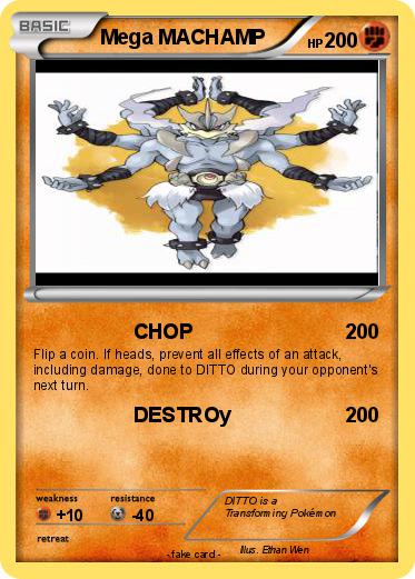 Pokemon Mega MACHAMP