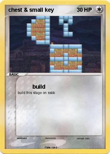 Pokemon chest & small key