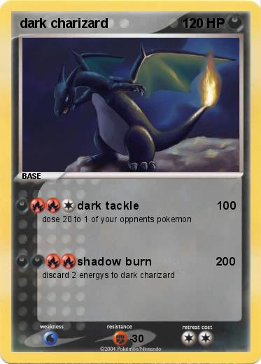 Pokemon dark charizard 