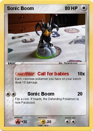 Pokemon Sonic Boom