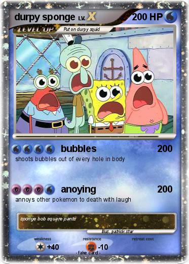 Pokemon durpy sponge