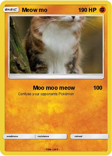Pokemon Meow mo