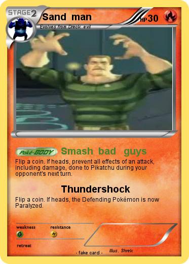 Pokemon Sand  man