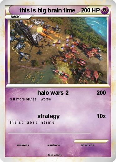 Pokemon this is big brain time