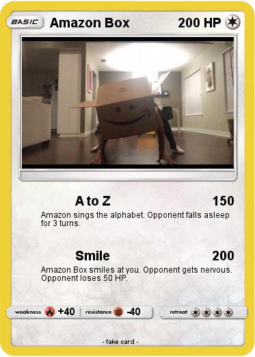 Pokemon Amazon Box