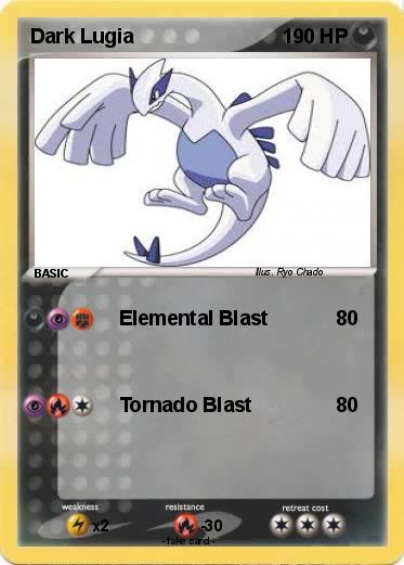 Pokemon Dark Lugia