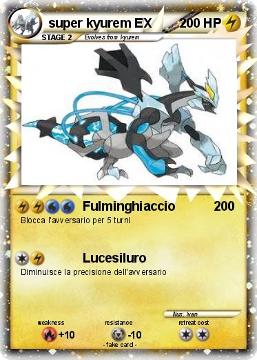 Pokemon super kyurem EX