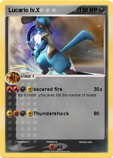 Pokemon Lucario lv.X