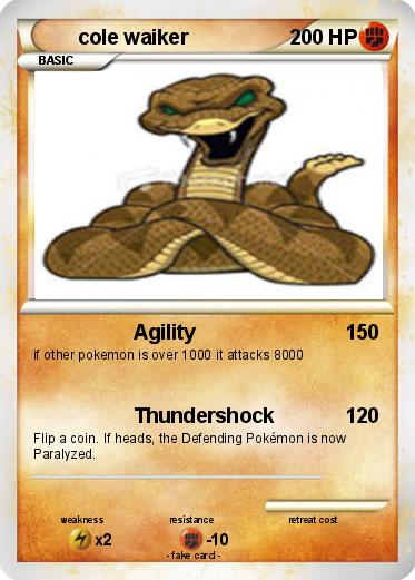 Pokemon cole waiker