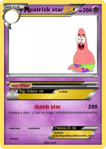 Pokemon patrick star