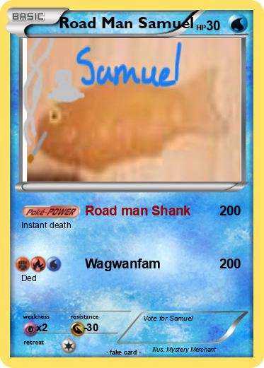 Pokemon Road Man Samuel