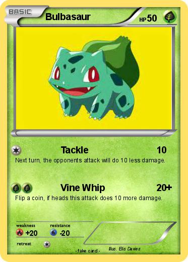 Pokemon Bulbasaur