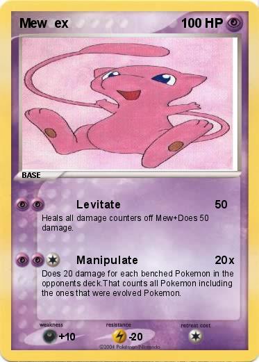 Pokemon Mew  ex