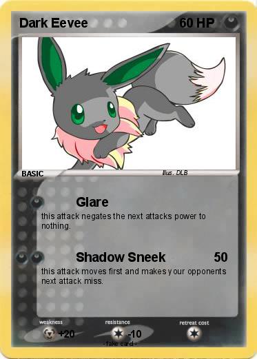 Pokemon Dark Eevee