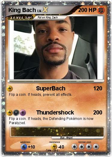 Pokemon King Bach