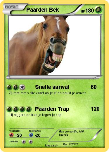 Pokemon Paarden Bek
