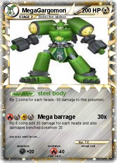 Pokemon MegaGargomon
