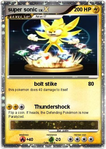 Pokemon super sonic
