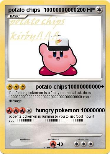 Pokemon potato chips  10000000000