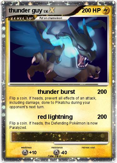 Pokemon thunder guy