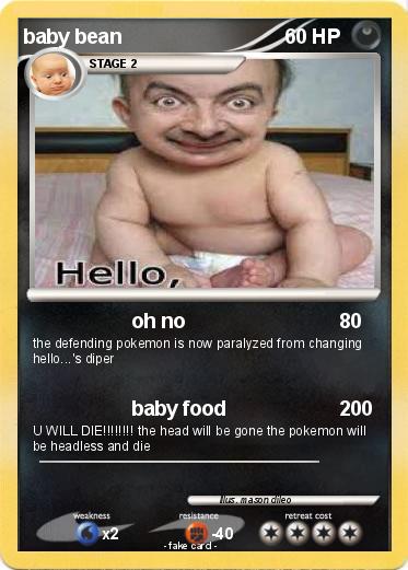 Pokemon baby bean