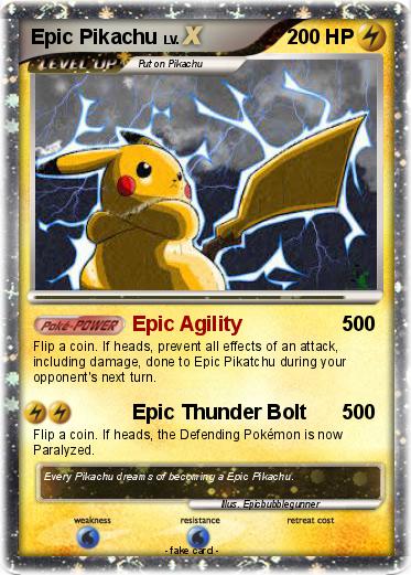 Pokemon Epic Pikachu