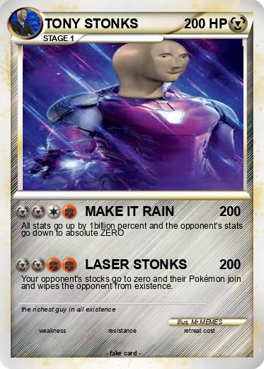Pokemon TONY STONKS