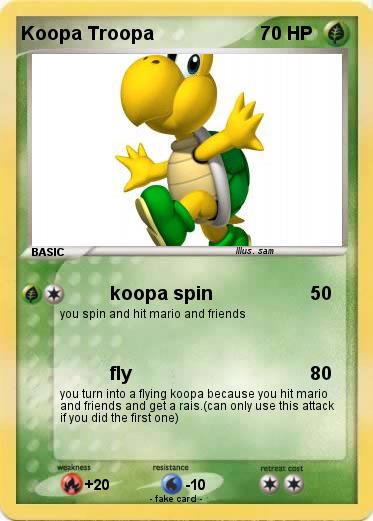 Pokemon Koopa Troopa