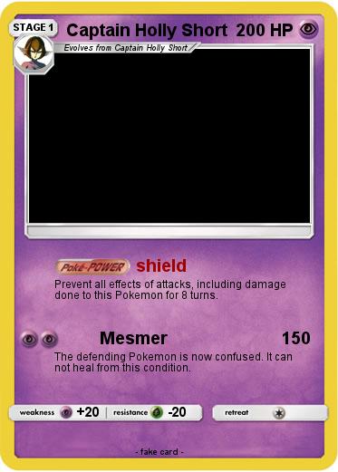 Pokemon Captain Holly Short