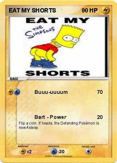 Pokemon EAT MY SHORTS